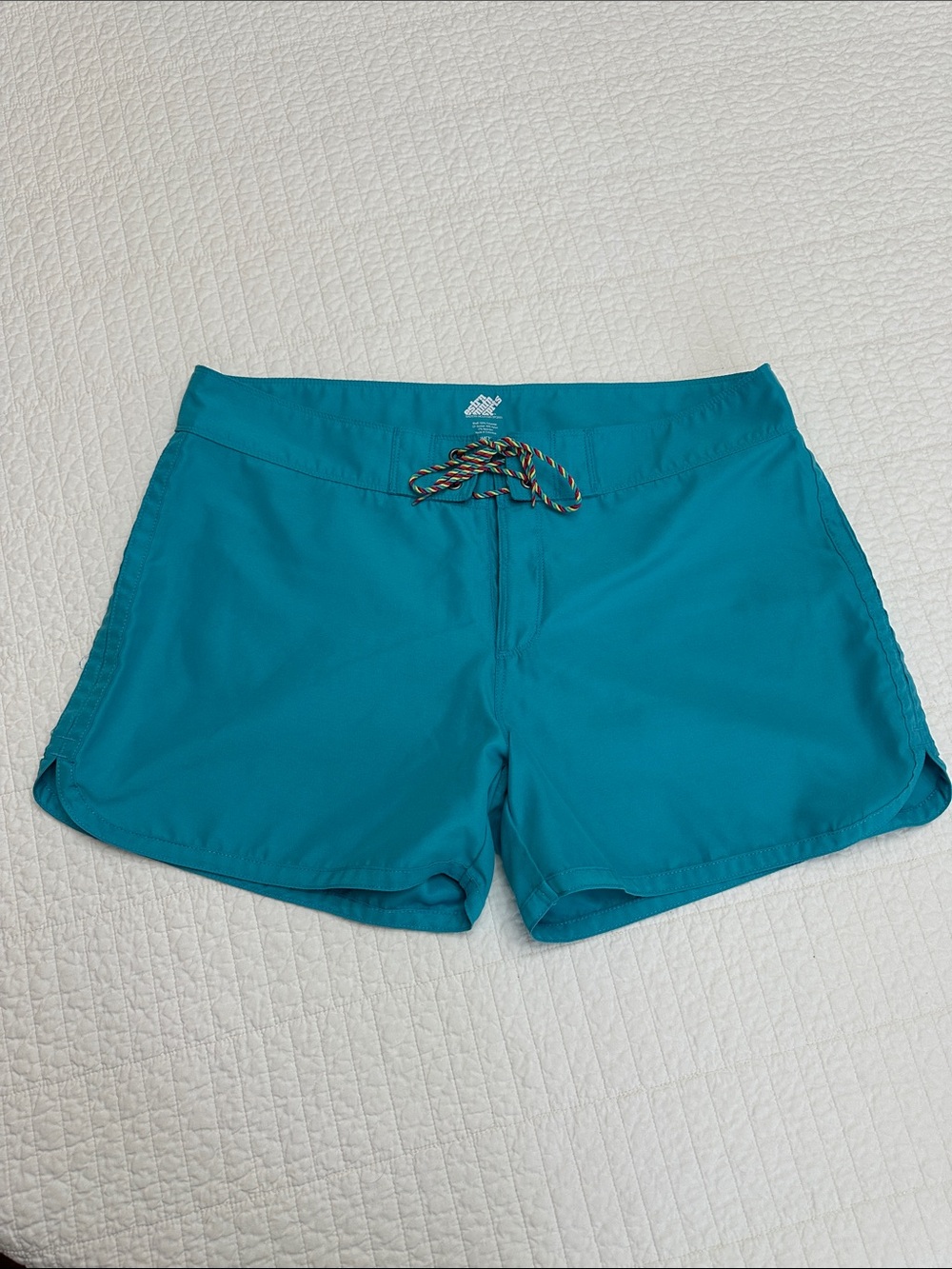 EMS Medium Teal Women's Swim Shorts Board Shorts